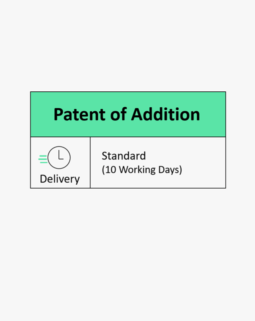 Patent of Addition