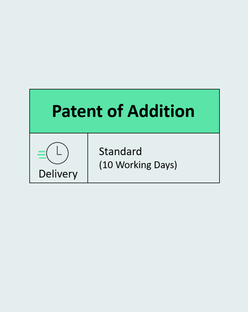 Patent of Addition