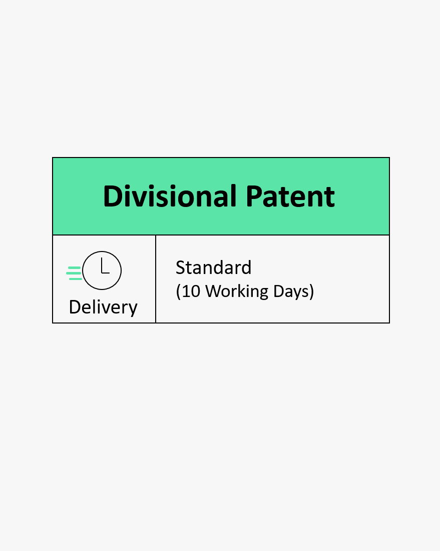 Divisional Patent Application