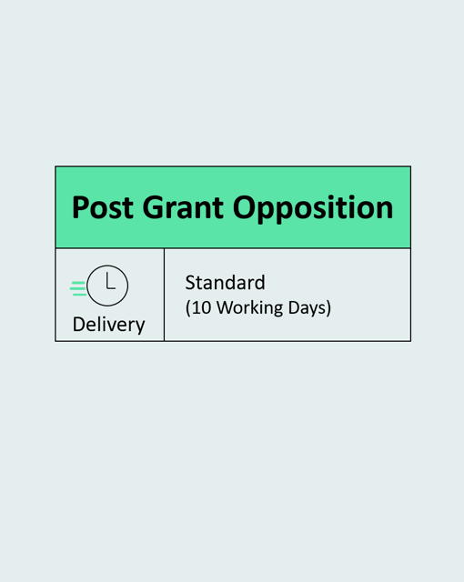 Post Grant Opposition