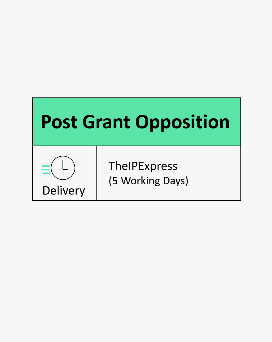 Post Grant Opposition