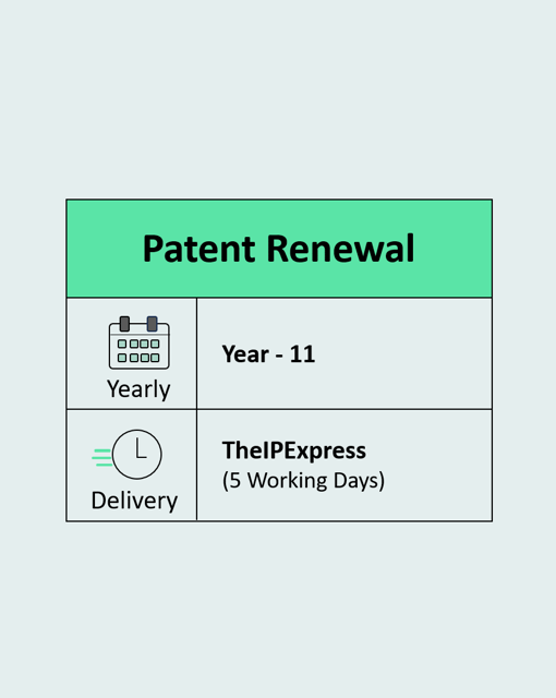 Patent Renewal Year 11