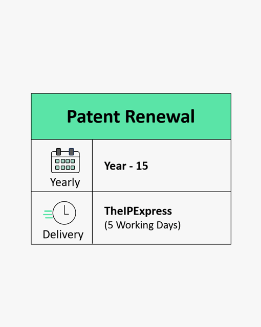 Patent Renewal Year 15