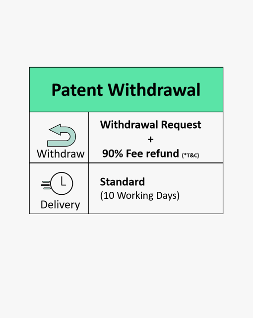 Patent Withdrawal