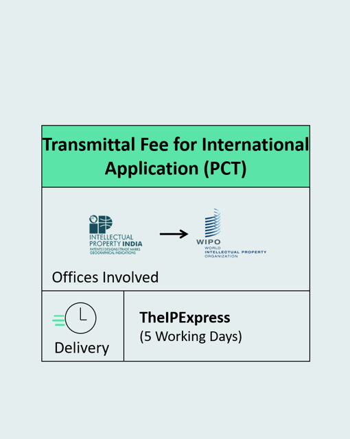 Transmittal Fee for International Application