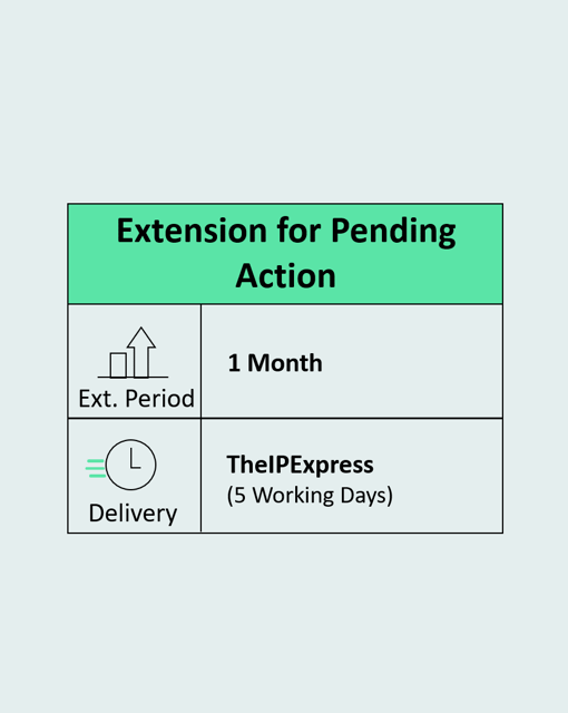 Extension for Pending Action One Month